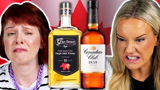 Irish People Try Canadian Whisky [upl. by Assilam]