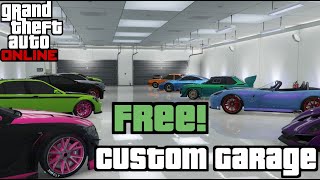 FREE Cheapest custom garage in GTA V [upl. by Noirda779]