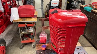 Wet Sanding the Farmall H Sheet Metal amp Prepping for a Second Try at a Smooth Finish  quotPrep Hquot 48 [upl. by Boyer]