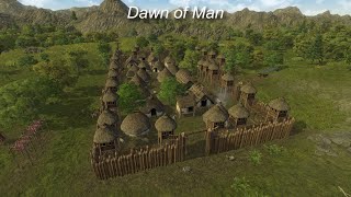 Dawn of Man  hardcoreno mods  Ancient warriors scenario  part 3  warrior settlement [upl. by Tioneb]