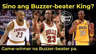 Jordan Kobe Lebron at ang Top 10 na May Pinakamaraming Game Winning Buzzer Beaters [upl. by Gerhardine]