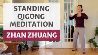 STANDING QIGONG MEDITATION  ZHAN ZHUANG [upl. by Cherilyn]