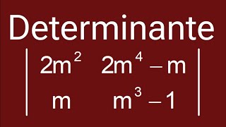 🟣 CÁLCULO do DETERMINANTE MATRIZES 2x2 [upl. by Emelun687]