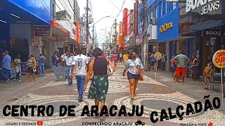 Conhecendo o CALÇADÃO e o CENTRO HISTÓRICO de Aracaju  Praça dos Coretos [upl. by Annabell]