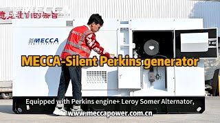 MECCA POWER Silent Type 150KVA Perkins Diesel Generator [upl. by Mahla650]