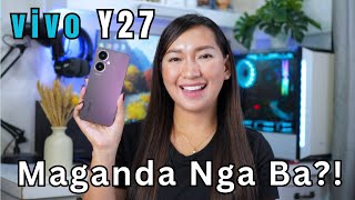 vivo Y27  Fullreview Premium Design with 44W Fast Charging [upl. by Amocat]