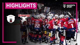 Eisbären Berlin  Kölner Haie  PENNY DEL  MAGENTA SPORT [upl. by Leann637]