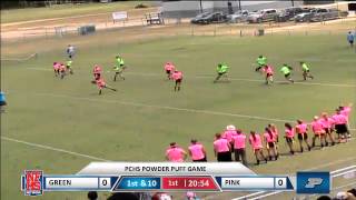 PCHS Powder Puff football [upl. by Aliber]