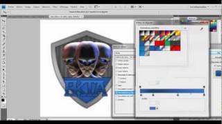 Tuto Photoshop  Créer un blason [upl. by Theall518]