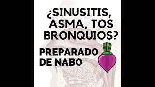 ✅ PARA LA TOS SINUSITIS ASMA HOY HACEMOS EL PREPARADO DE NABO🤧 [upl. by Mariele]