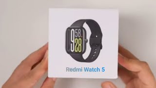 Redmi watch 5 ESIM Black Unboxing [upl. by Tracy]