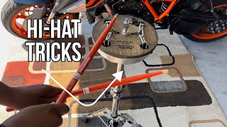 HiHat Tricks  Pro•mark Sticks [upl. by Eellek]