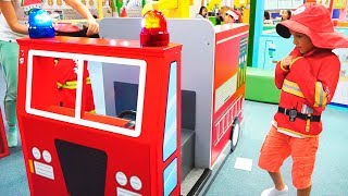 Vlad and Mama pretend play profession at the game center for kids [upl. by Worthy]