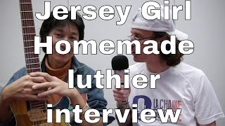 Jersey Girl Homemade luthiers interview  Holy Grail Guitar Show 2014 [upl. by Durst]