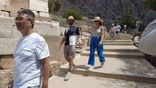 NEW 4K  Delphi Archeological Site or dɛlfaɪ or dɛlfi or Δελφοί  Delphi Greece  ECTV [upl. by Lindner]