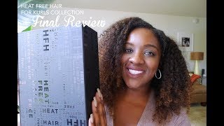 Heat Free Hair FOR KURLS  Final Review [upl. by Rammus]