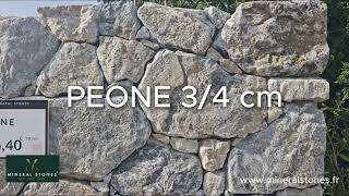 Pierre de parement Tradition  Peone 34 cm  Mineral Stones [upl. by Orgel]