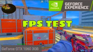 CSGO 2x2 1280x1024 GTX 1060 3gb INTEL XEON E52620 V3 fps test [upl. by Shig]