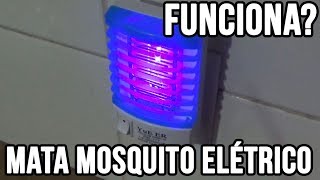 Mata mosquito elétrico funciona Mata muriçoca e aedes aegypti [upl. by Yesnek941]