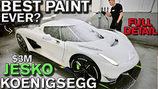 Detailing Best Paint Ever 3M Koenigsegg Jesko [upl. by Schuyler663]