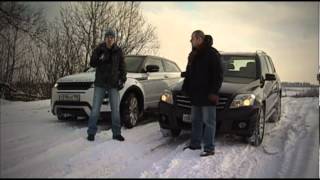 Range Rover Evoque vs MercedesBenz GLK  Тестдрайв [upl. by Nnovahs16]