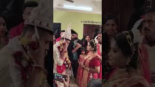 Subho Bibaho ❤ youtubeindia love bengaliwedding weddingday specialday reels cuoplegoals [upl. by Cirri534]