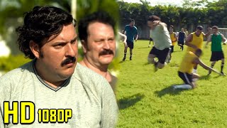 PABLO ESCOBAR JUGANDO FUTBOL [upl. by Ahcsas193]