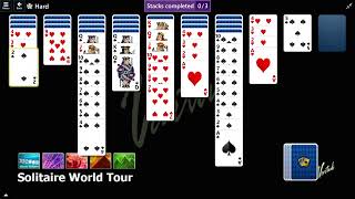 Solitaire World Tour Game 15  December 13 2023 Event [upl. by Xirtaeb]