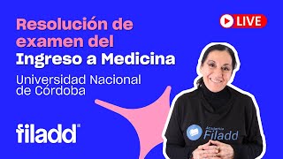 ¿Cómo resolver el examen del Ingreso a Medicina de la UNC  Filadd [upl. by Zildjian]