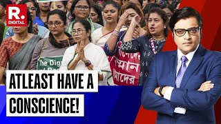 Arnab’s Straight Questions To Mamata As Justice For Abhaya Becomes A National Cause [upl. by Alleram576]