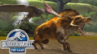 Jurassic World Das Spiel 48  Der STUFE 40 ARCHAEOTHERIUM amp der PTERANODON  LP JW Deutsch [upl. by Maccarthy]