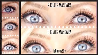 How To Get Massive Lashes Over 50  Castor Oil Vs Revitalash  SURPRISING RESULTS [upl. by Aibun]