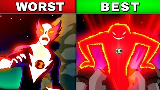 Ranking Every Alien of Ben 10 Ultimate Alien  WORST to BEST  Fan 10k [upl. by Erlin]