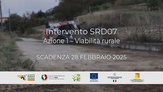 Intervento SRD07 in agricoltura della Regione Siciliana Spot [upl. by Nelleus661]