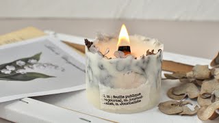 How to Light a Wood Wick Candle 如何￼燃點木芯蠟燭（DIYHow To [upl. by Mines]