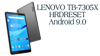 Lenovo TB 7305X Android 9 Hard Reset  Lenovo Tab M7 Pattern Remove  wwwallmobilefilescom [upl. by Priscella852]