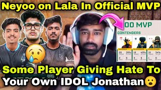 Neyoo amp OG Aaru On Why Some Player Giving Hate To Jonny  IDOL  amp Lala In BMPS MVP 🏆 [upl. by Kalman]