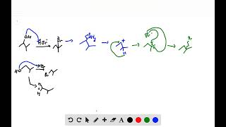 Explain the following observation When 3 methyl 2 butanol is treated with HBr a single alkyl bromi [upl. by Nosydam983]