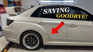 How To Safely Remove The Exterior Stickers On Your 0814 WRXSTI [upl. by Noelle]