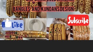 one gram gold Lakshmi bangals antique bangles 300 to 600 🙏🙏🙏 [upl. by Kcirdot373]