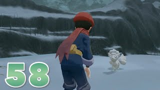 Pokémon Legends Arceus Episode 58 A Snow White Vulpix A long hunt to find them [upl. by Atisor]