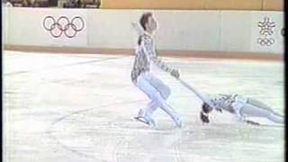 Gordeeva Grinkov 1988 Olympics SP  Carmen  KampC jpn tv 512x384avi [upl. by Liban]