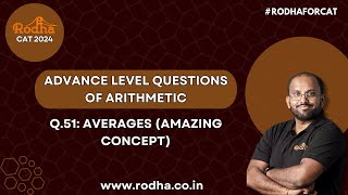 Arithmetic Advance Level Questions  51 I CAT PREPARATION 2024 I QUANTITATIVE APTITUDE PREPARATION [upl. by Hayne]