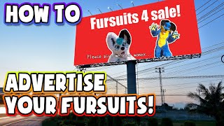 How to advertise your fursuit work  Maker masterclass [upl. by Eilla911]