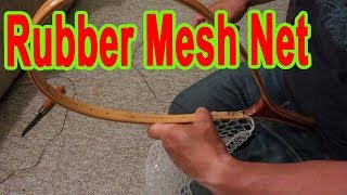 Replacement of the rubber mesh landing net [upl. by Adaiha292]