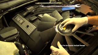 BMW Fan Clutch Removal With Tips And Tricks To Help You Remove The Radiator Fan E46 3 Series [upl. by Sesmar807]