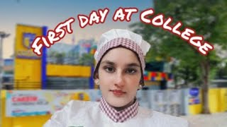 First day at cothm college cothm  Chef Rabia Siddique [upl. by Nomolos]