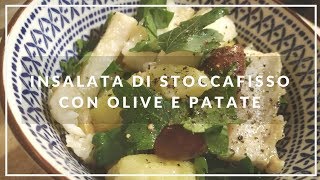 Insalata di stoccafisso alla calabrese [upl. by Ellenwahs]