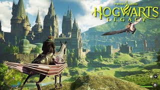 Hogwarts Legacy  40 Minutes of High Level Open World Dark Wizard Gameplay PS5 60 FPS Mode [upl. by Haraf506]