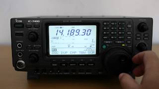 ICOM IC7400 [upl. by Frerichs]